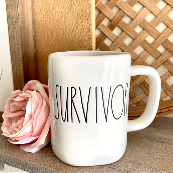 Rae Dunn 🌿 SURVIVOR Mug (NEW) - Picture 3 of 3